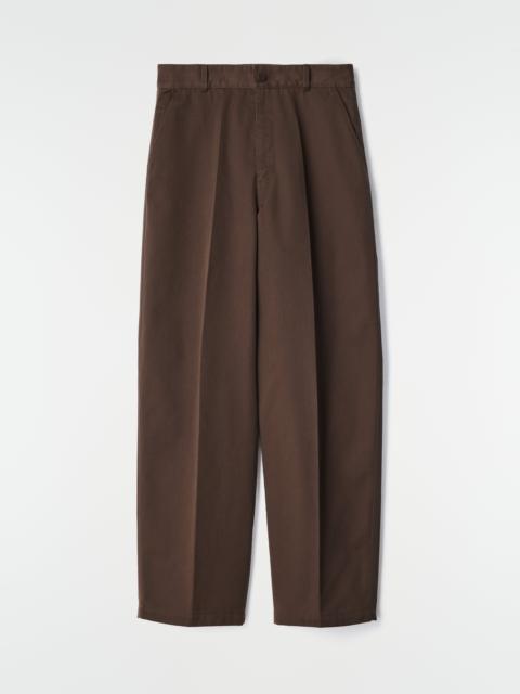 Lemaire BARREL PANTS IN POLYCOTTON TWILL