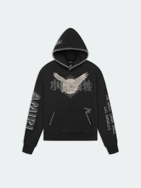 AMIRI TGCW CRYSTAL EAGLE HOODIE