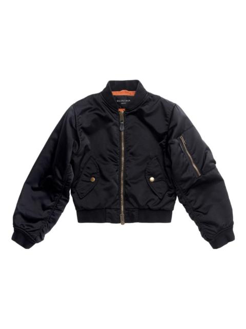 BALENCIAGA Balenciaga Shrunk Bomber 'Black' 746478TYD311000