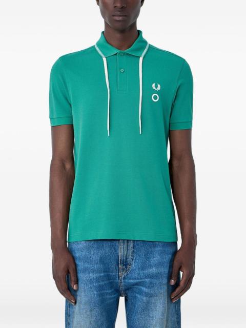 Fred Perry X Craig Green logo-embroidered polo shirt
