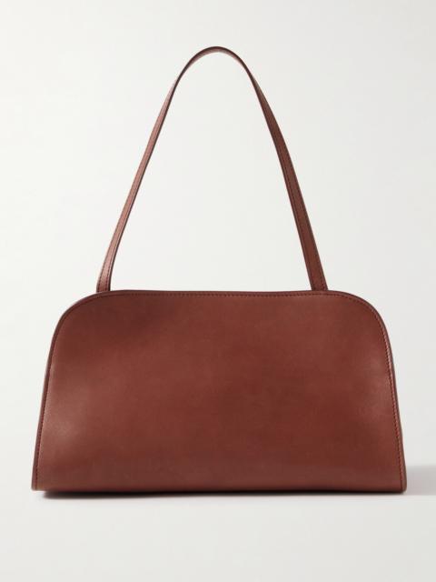 The Row Peggy Leather Clutch