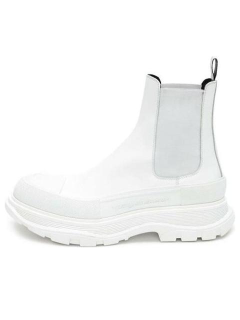 Alexander McQueen (WMNS) Alexander McQueen Tread Slick Ankle Boot 'White' 634617WHZ619071