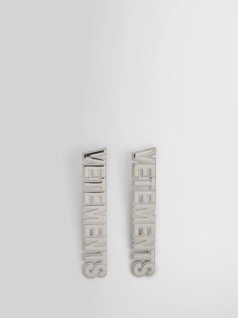 VETEMENTS VETEMENTS UNISEX SILVER EARRINGS