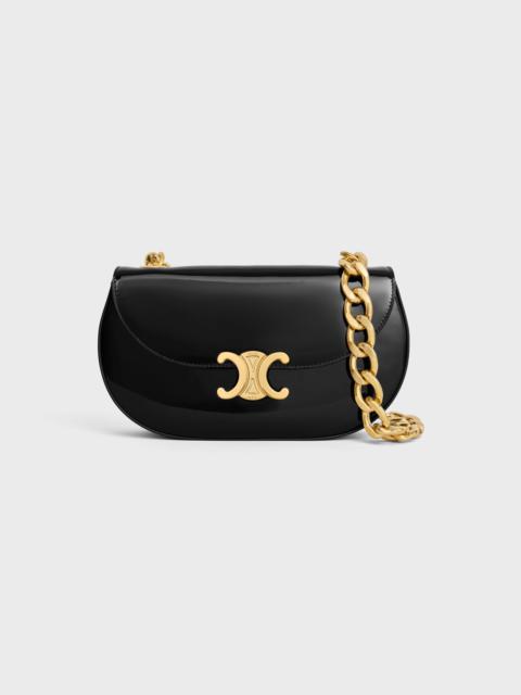 CELINE Chain Besace Talulah in PATENT CALFSKIN