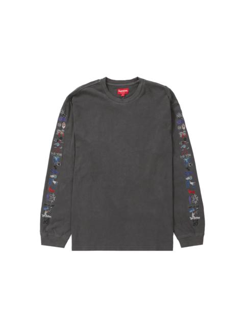 Supreme Supreme AOI Icons L/S Top Black