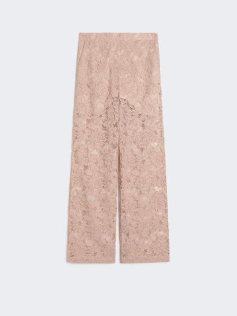 Sportmax Lace trousers - nudo