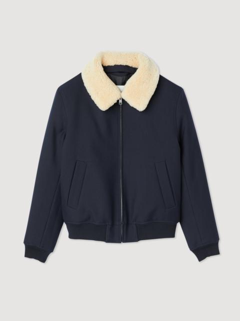 Sandro Jacket with removable collar