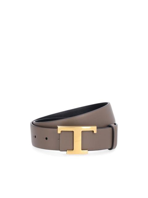 Tod's T Timeless reversible leather belt