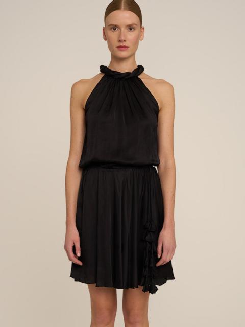 Poupette St Barth Mini Dress Jade - Black