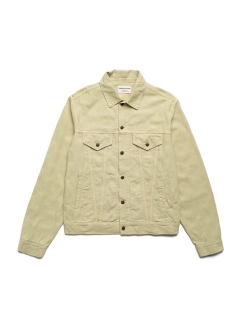 Samurai Jeans Tropical Weather Trucker Jacket - Green Tea