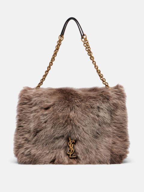 SAINT LAURENT Jamie 4.3 Large shearling shoulder bag