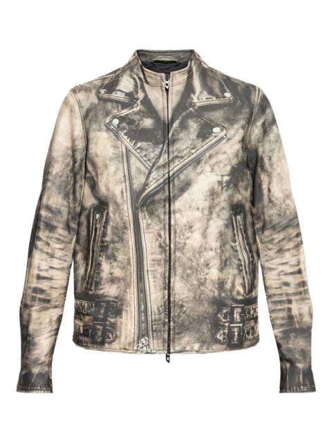 Diesel L-Tad leather jacket