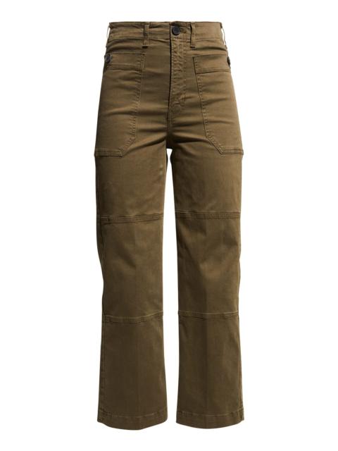 FRAME Oversized Pocket Utility Pants