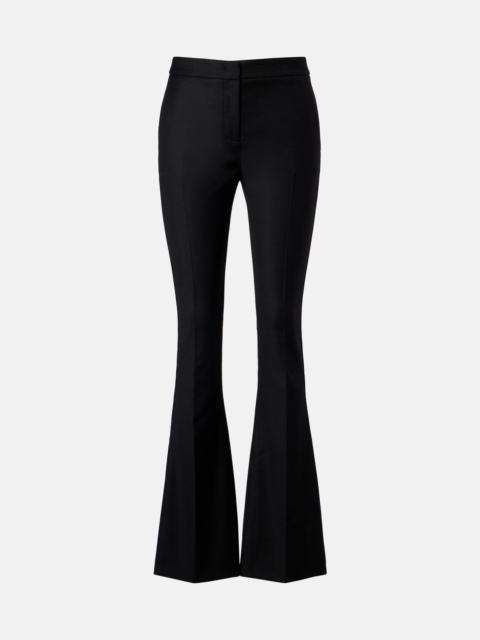 Blumarine Pleated flared pants