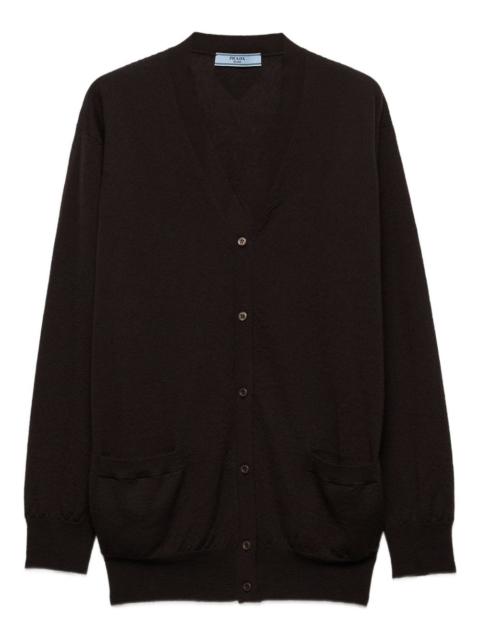 V-neck cardigan