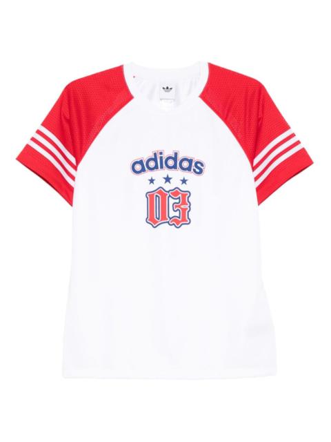 adidas logo-print T-shirt