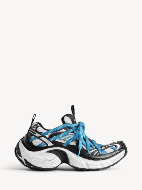 BALENCIAGA Men's 6xl Extreme Laces Sneaker in White/blue/black