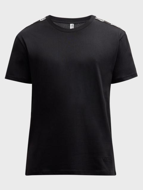 Moschino Men's Shoulder-Tape T-Shirt