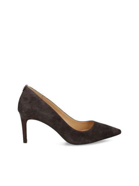 MICHAEL KORS 80mm pointed-toe suede pumps