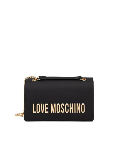 Moschino logo chain crossbody bag