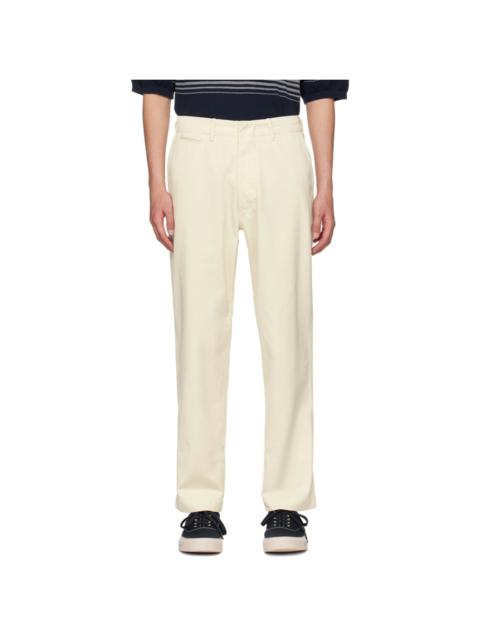 Nanamica Off-White Wide Trousers