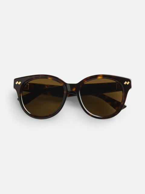 Bottega Veneta BV1352S Dizzy Round Sunglasses
