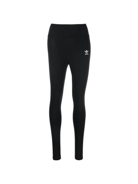 adidas trefoil logo cotton leggings