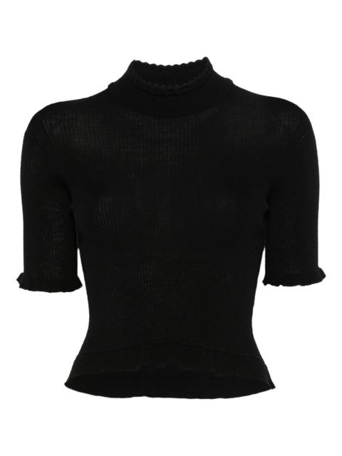 CECILIE BAHNSEN ruffled sweater