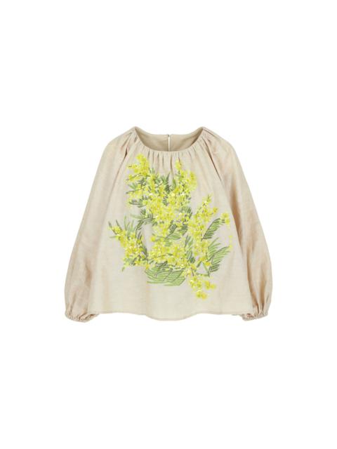 BERNADETTE Top Georgina Embroidered