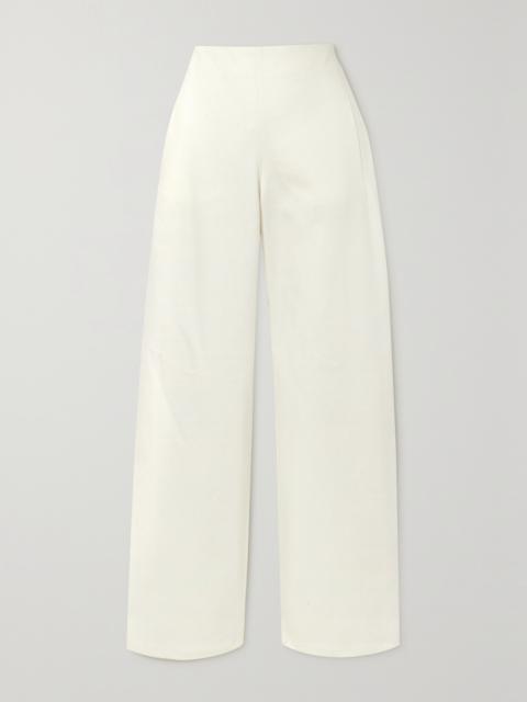 FFORME + Net Sustain Jagger Wide-leg Organic Cotton-blend Pants