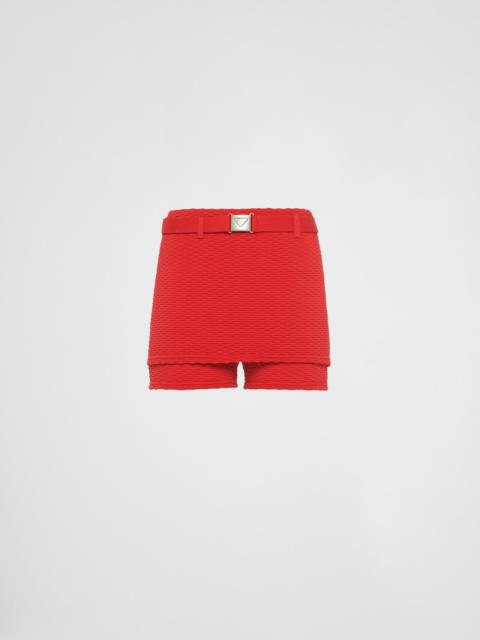 Prada Jacquard shorts