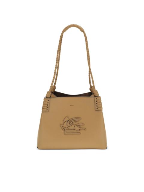 Etro small Libra braided-handle leather bag