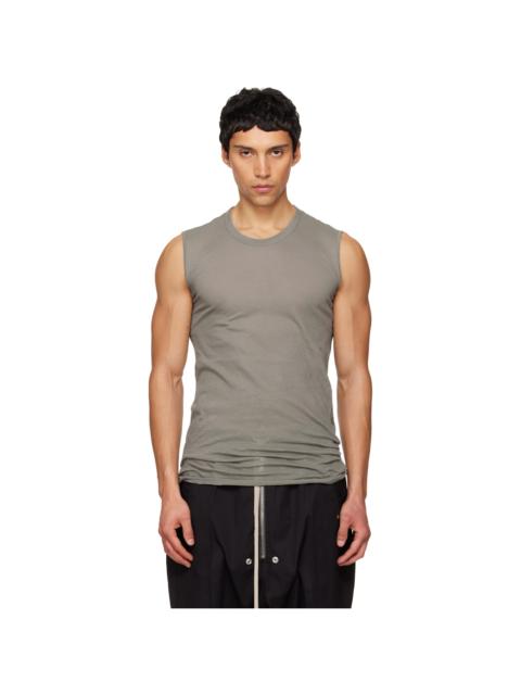 Rick Owens Gray Temple Basic SL Tank Top