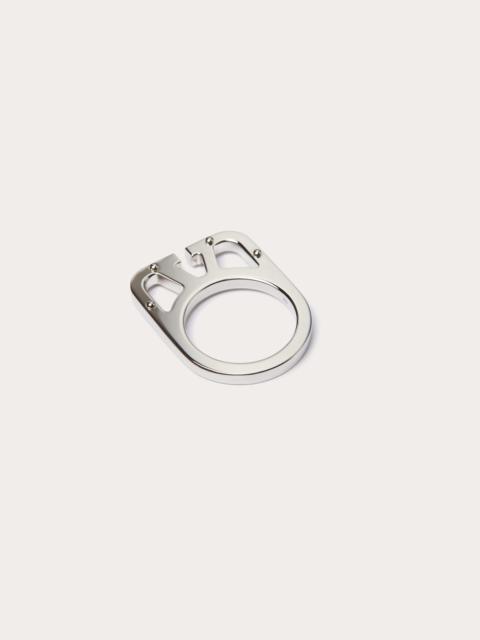 Valentino VLOGO TYPE METAL RING