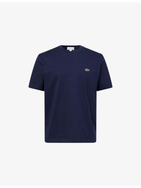 LACOSTE Brand-Patch Crewneck Cotton-Jersey T-Shirt