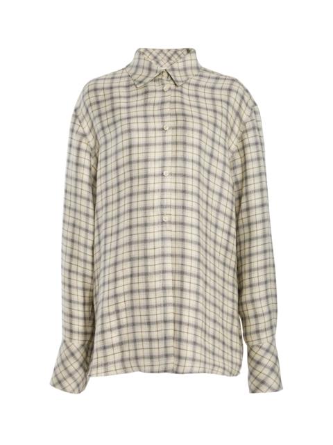 KALLMEYER Mollie Plaid Shirt ivory