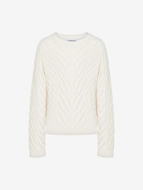 Moschino ORGANIC COTTON BLEND PULLOVER