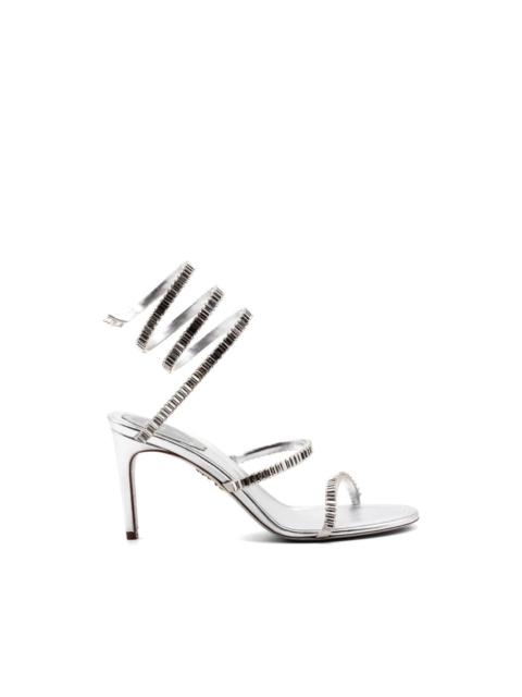 RENE CAOVILLA Cleo embellished strappy sandals