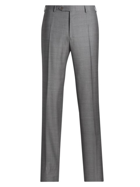 Canali Men's Siena Denim-Effect Trousers - Charcoal