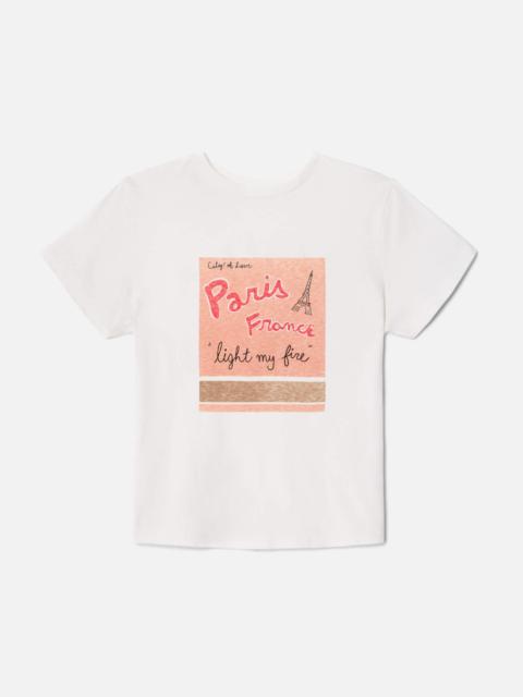 RE/DONE Classic Tee Paris Matches - Vintage White