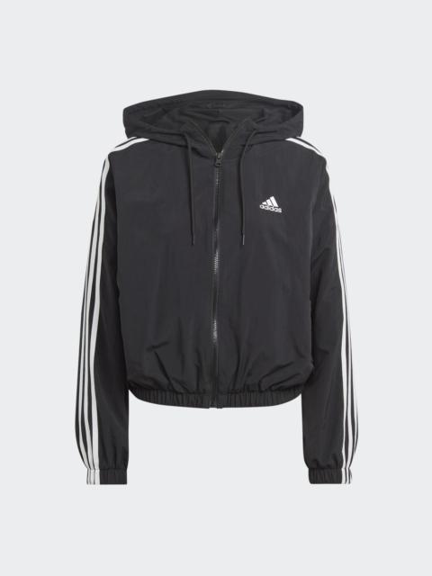 adidas Essentials 3-Stripes Woven Windbreaker
