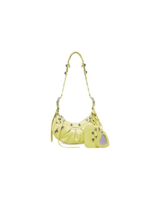 Women's Le Cagole Xs Shoulder Bag in Lime