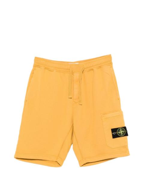 Stone Island logo patch shorts