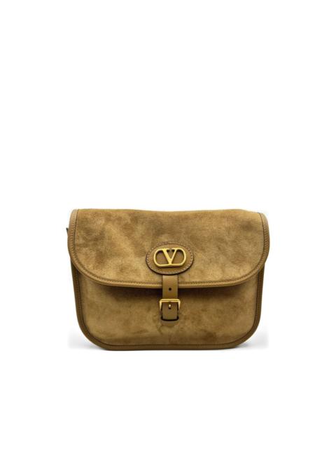 Valentino Antibes suede shoulder bag