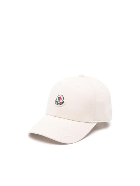 Moncler logo-patch cap