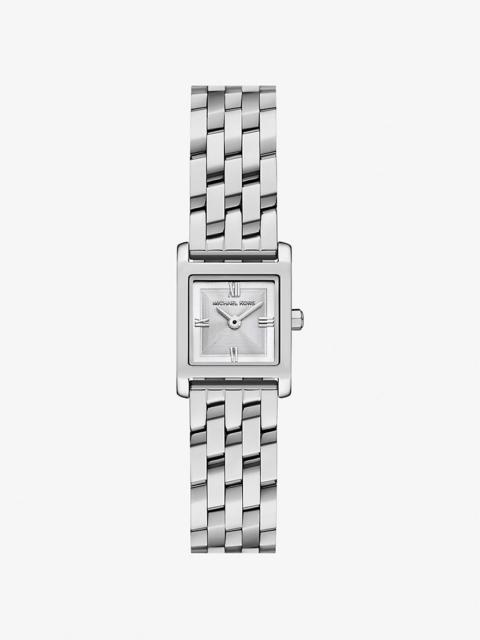 MICHAEL KORS Micro Georgie Silver-Tone Watch