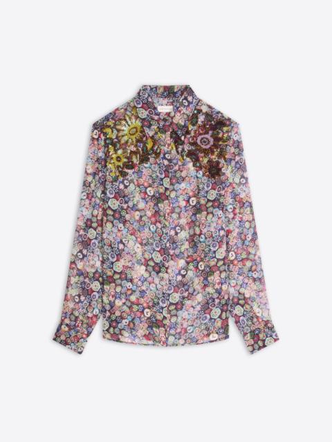 Dries Van Noten EMBROIDERED VISCOSE SHIRT