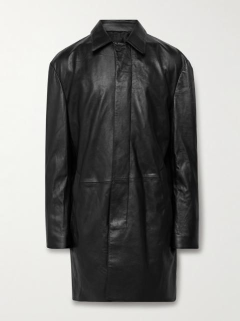 BALENCIAGA Leather Coat
