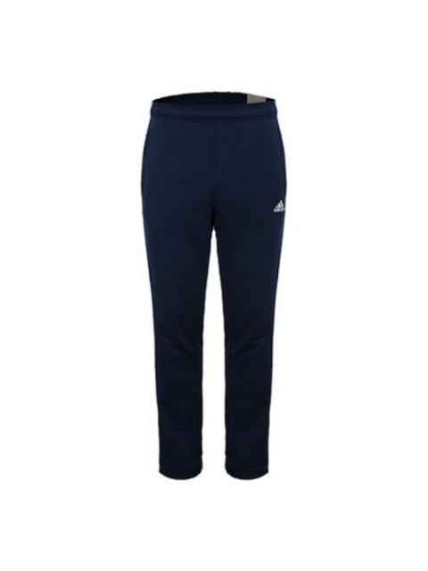 adidas 2019 Ess 3S S Pnt Ft Knit Long Pants Dark Blue CW3883