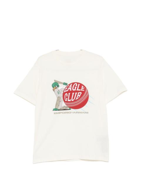 EMPORIO ARMANI graphic-print T-shirt